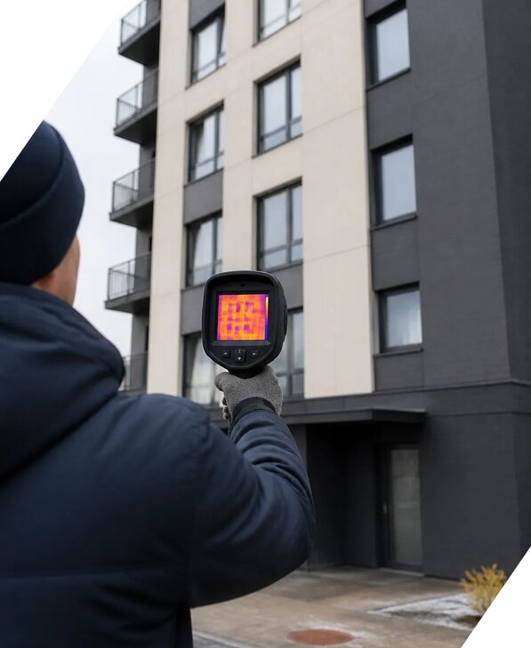 Тепловизионное обследование зданий в Бирске от 5197 р. | ЭкспертизаРоссия